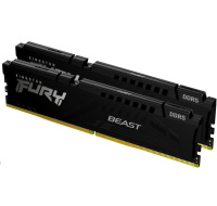 DDR5 DIMM 16GB 5200MHz CL40 (Kit of 2) KINGSTON FURY Beast Black