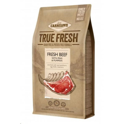 Carnilove True Fresh BEEF  for Adult dogs 4 kg