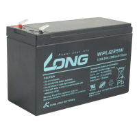 LONG batéria 12V 8,5Ah F2 HighRate LongLife 9 rokov (WPL1235W)