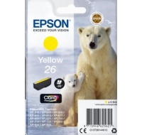 Atramentová tyčinka EPSON Single Pack "Polar Bear" Yellow 26 Claria Premium Ink