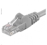 PREMIUMCORD Patch kábel UTP RJ45-RJ45 CAT5e 30m sivý