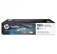 HP 981Y Extra High Yield Cyan Original PageWide Cartridge (16,000 pages)