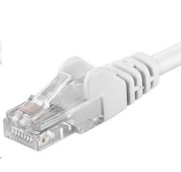 PREMIUMCORD Patch kábel UTP RJ45-RJ45 CAT5e 2m biely