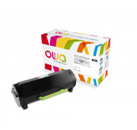 OWA Armor toner pre LEXMARK MX310, 410, 510, 511, 610, 611, 2500 strán, 60F2000, čierna/čierna