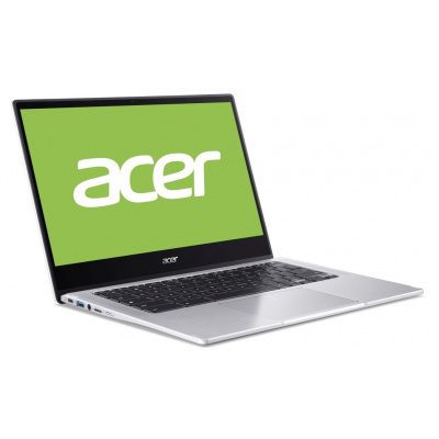 ACER NTB Chromebook Spin 14 (CP314-1HN-P06J)-Pentium®N6000,14" IPS,4GB,128GB eMMC,UHD Graph., Chrome OS, Silver