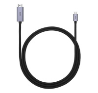 Baseus Graphene Series USB-C na HDMI 2.0, 4K 60Hz, kabel 1m, černá