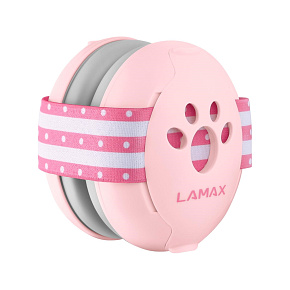 LAMAX BabyMuffs1 Pink - protihluková dětská sluchátka LAMAX BabyMuffs1 Pink - protihluková dětská sluchátka