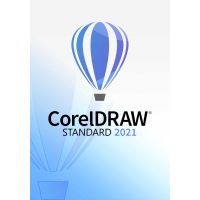 CorelDraw Standard 2021 License (1-49) EN/FR/ES/BR/IT/NL/CZ/PL