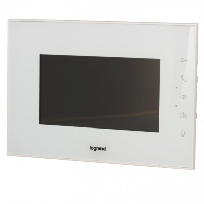 Legrand Přídavný barevný panel 7", bílý, k sadě video telefonu „EASY KIT“ model: 369230