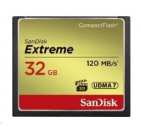 SanDisk Compact Flash 32GB Extreme (R:120/W:85 MB/s) UDMA7