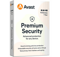 _Nový Avast Premium Security Multi-Device 1 licencia na 12 mesiacov (až 10 počítačov)