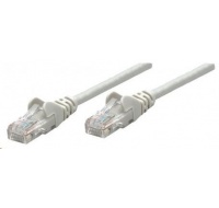 Intellinet patch kábel, Cat6 Certified, CU, UTP, PVC, RJ45, 30 m, sivý