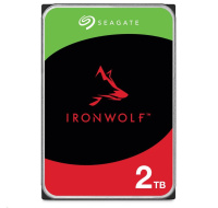 SEAGATE HDD 2TB IRONWOLF (NAS), 3.5", SATAIII, 5400 RPM, Cache 256MB