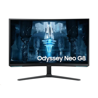 SAMSUNG MT LED LCD Gaming Monitor 32" Odyssey G8 Neo - Quantum Matrix Tech. (mini LED), 4K, Prohnutý 1000R, 4K, 240Hz