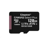 Kingston 128GB micSDXC Canvas Select Plus 100R A1 C10 - 1 ks