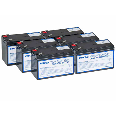 AVACOM AVA-RBP06-12072-KIT - batéria pre CyberPower, EATON, Effekta, FSP Fortron, Legrand UPS