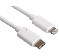 PREMIUMCORD Apple Lightning - USB-C™ USB nabíjací a dátový kábel MFi pre Apple iPhone/iPad, 0,5 m