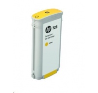 HP 728 130-ml Yellow DesignJet Ink Cartridge