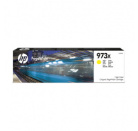 HP 973X High Yield Yellow Original PageWide Cartridge (7,000 pages)