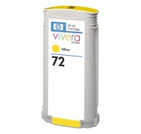 HP 72 Yellow DJ Ink Cart, 130 ml, C9373A