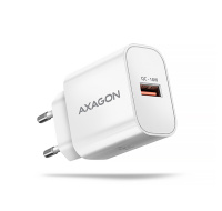 AXAGON ACU-QC18W, nabíjačka do siete 18W, 1x port USB-A, QC3.0/AFC/Apple, biela