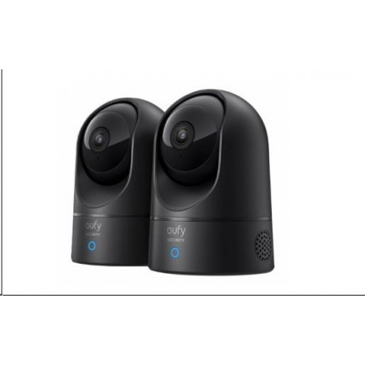Anker Eufy Indoor Cam 2K Pan & Tilt 2 pack Black - Set 2x Vnitřní Eufy kamera s 2K rozlišením (2048×1080),