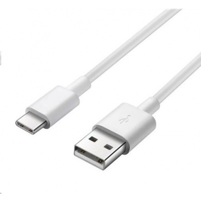 Kábel USB PREMIUMCORD 3.1 C/M - USB 2.0 A/M, rýchlonabíjací prúd 3A, 50 cm, biela