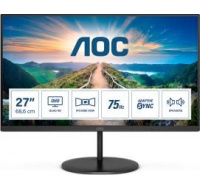 AOC MT IPS LCD WLED 27" Q27V4EA - panel IPS, 2560x1440, HDMI, DP, reproduktory