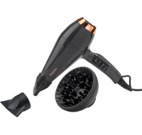 BaByliss Italian Air Pro 2200 6719DE fén na vlasy, 2200 W, 3 teploty a 2 rychlosti, ionizace, černá