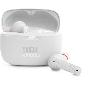 JBL Tune 230NC TWS White True Wireless sluchátka s potlačením hluku, 16 ohm, Bluetooth 5.2, bílá