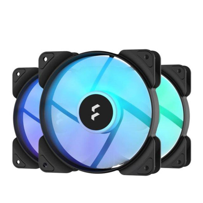 FRACTAL DESIGN ventilátor Aspect 12 RGB Black Frame 3-pack, 120mm