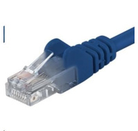 PREMIUMCORD Patch kábel UTP RJ45-RJ45 CAT5e 1.5 m modrá