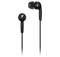 GENIUS sluchátka HS-M320 headset, 4pin 3,5 mm jack, černá