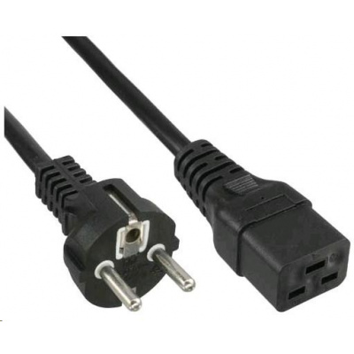 PREMIUMCORD Kabel napájecí 230V/16A 3m (konektor IEC 320 C19)