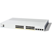 Cisco Catalyst switch C1300-24P-4X (24xGbE,4xSFP+,24xPoE+,195W,fanless)