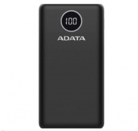 ADATA PowerBank P20000QCD - externá batéria pre mobilný telefón/tablet 20000mAh, 2,1A, čierna (74Wh)