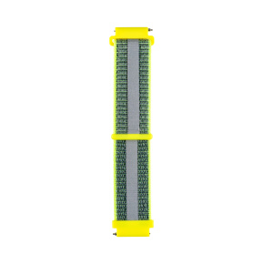 Garett Kids univerzální řemínek 20 mm, zelený reflexní