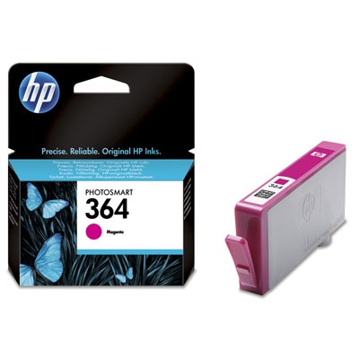HP 364 Magenta Ink Cart, 3 ml, CB319EE (300 pages)