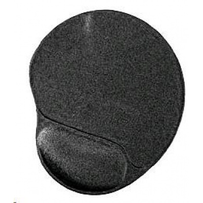 GEMBIRD Podložka pod myš gelová ergonomická Maxi, černá