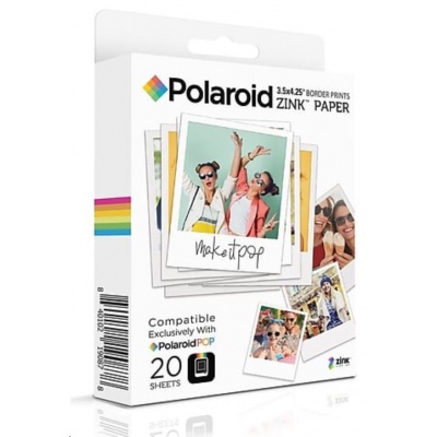 Médiá Polaroid Instant Zink 3,5X4,25 Pop 20 Pack