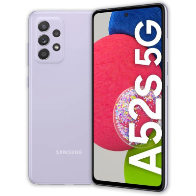 Samsung Galaxy A52s (A528), 128 GB, 5G, EÚ, fialová
