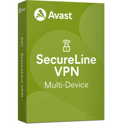 _Nový Avast SecureLine VPN Multi-device 10PC na 24 mesiacov - ESD