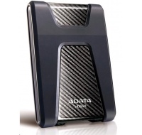 Externý pevný disk ADATA 4TB 2,5" USB 3.1 DashDrive Durable HD650, čierny (gumový, odolný voči nárazom)