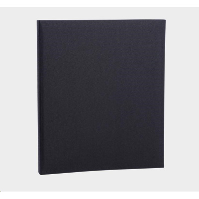 Focus Base Line Canvas Ringbinder Black