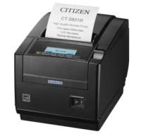 Citizen CT-S801III, 8 dots/mm (203 dpi), cutter, USB, black