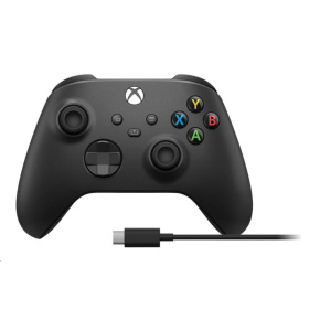 Xbox Wireless Controller černý + USB-C kabel Xbox Wireless Controller černý + USB-C kabel