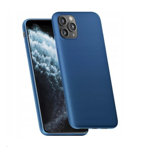 3mk ochranný kryt Matt Case pro Apple iPhone 12 Mini, blueberry