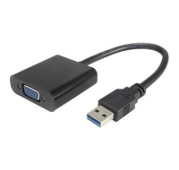 Popis produktu: Tento adaptér umožní přidat další display k počítači nebo notebooku prostřednictvím USB 3.0 portu, vytváří rozšířenou plochu  - Video výstup: VGA Female Connector - Vstup : USB3.0 - Podporuje následující rozlišení: 640x480,720x480,768x576,800x600,1024x768,1280x720,1280x1024,1360x768, 1366x768, 1440x900,1600x1200,1680x1050,1920x1080 - Podporuje všechny Media přehrávače - Podporuje barvy: 16Bits and 32Bits - USB3.0 port  Plug & Play  Podporuje: Microsoft® Windows7(32/64-bit), Window8(32/64-bit)/Windows8.1(32/64-bit), Windows10, Windows XP/Vista (Resolution can up to 800*600P when testing)  Zařízení je zpětně kompatibilní s USB2.0.Při zapojení do USB2.0 je maximální podporované rozlišení 800x600@60Hz.