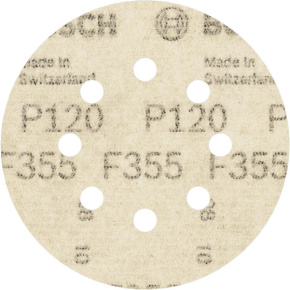 Bosch brusný kotouč PRO F355, 125 mm, G120, 5 ks