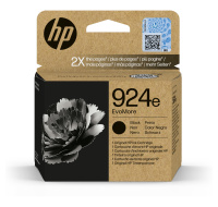 HP 924e EvoMore Black Original Ink Cartridge (1,000 pages)